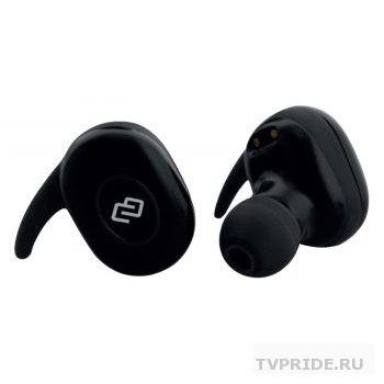 Digma TWS-02 черный беспроводные bluetooth в ушной раковине 1062317