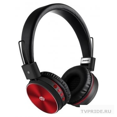 Digma BT-12 красный/черный беспроводные bluetooth оголовье 1067491