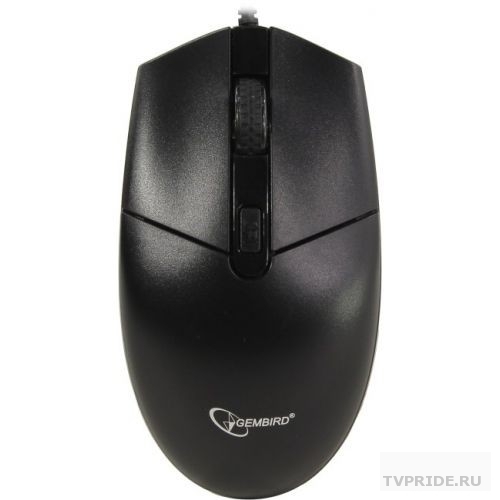 Gembird MOP-500H черный, USB, 2кн.колесо-кнопка  DPI, 2400DPI, подогрев
