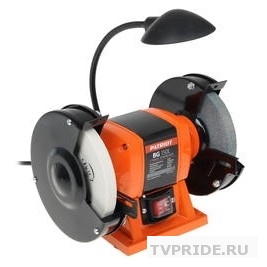 PATRIOT BG 150L Станок точильный 160301502  150 Вт, переходник на посадочное место 32 мм, индукционный электродвигатель 