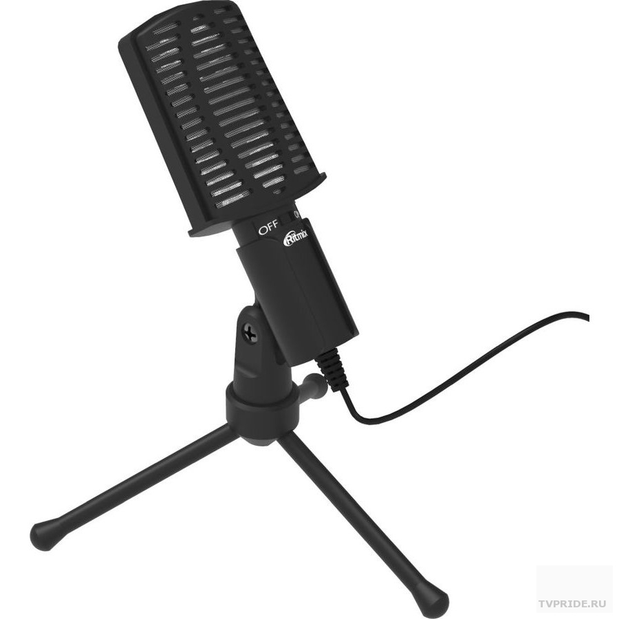 RITMIX RDM-125 Black 50Hz-16kHz, -30±3dB 0dB1V / Pa на 1kHz