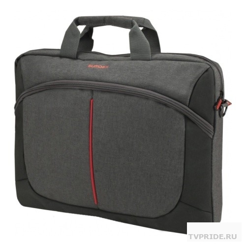 Сумка SUMDEX PON-203GYПолиэстр серый до 15,6" 