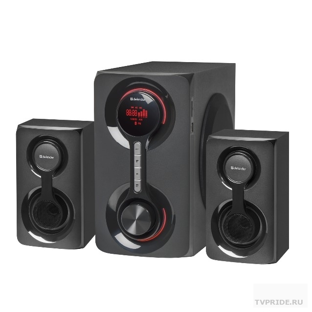 Defender Акустическая 2.1 система Tornado 60Вт, Bluetooth, FM/MP3/SD/USB