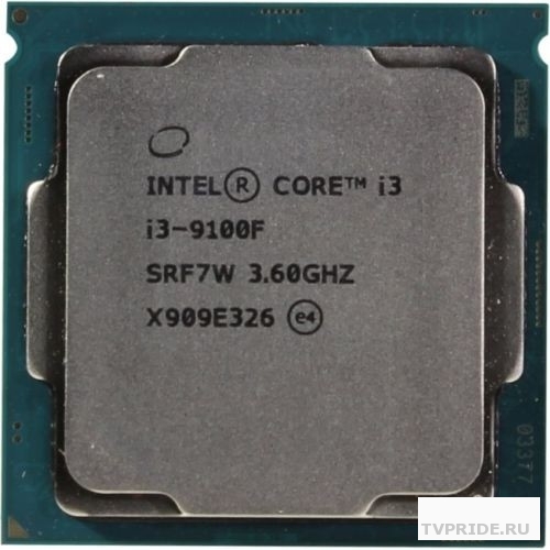  Intel Core i3-9100F Coffee Lake BOX 3.60Ггц, 6МБ, Socket 1151v2