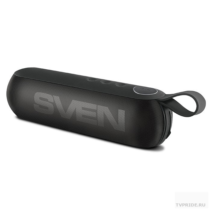 SVEN PS -75, черный 6 Вт, Bluetooth, FM, USB, microSD, 1200мАч