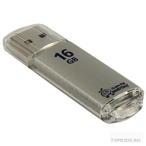 Smartbuy USB Drive 16Gb V-Cut series Silver SB16GBVC-S
