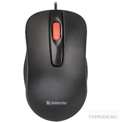 Defender Point MM-756 52756 Проводная оптическая мышь, черный,3 кнопки,1000 dpi