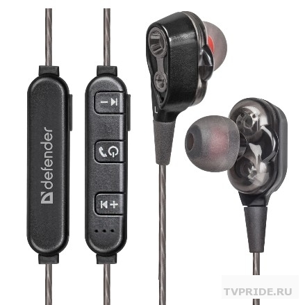 Defender FreeMotion B640 черный, 2 динамика, Bluetooth 63641