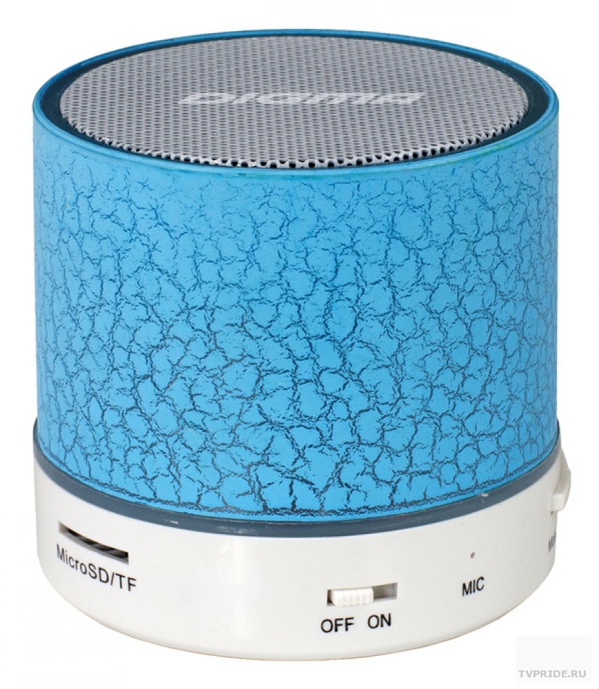 Digma S-12 синий 3W 1.0 BT/USB 300mAh SP123W
