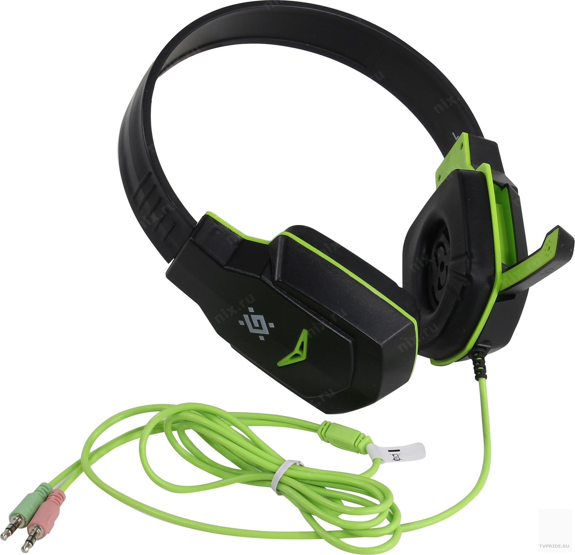 Defender Warhead G-320 черныйзеленый, кабель 1.8 м 64032
