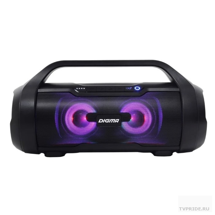Digma S-34 черный 25W 1.0 BT/USB 3000mAh SP3425B