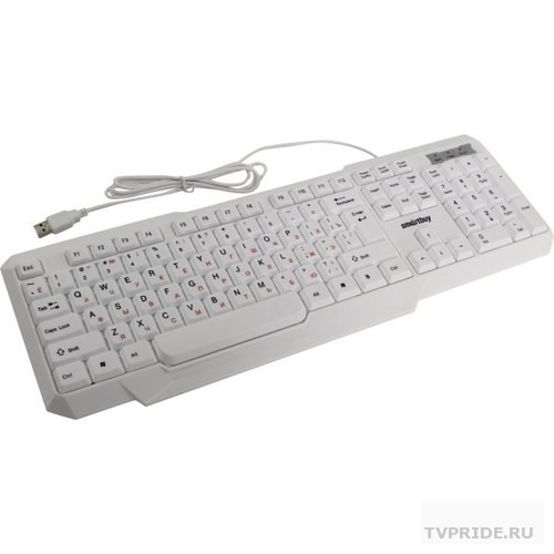 Клавиатура проводная с подсветкой Smartbuy ONE 333 USB белая SBK-333U-W