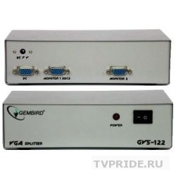 Gembird GVS122 Разветвитель сигнала VGA на 2 монитора Gembird
