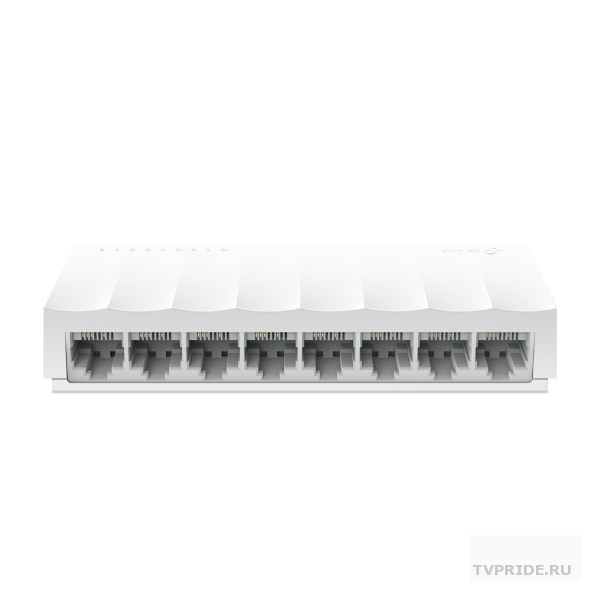 TP-Link LS1008 8-портовый 10/100 Мбит/с неуправляемый коммутатор, 8 портов RJ45 10/100 Мбит/с