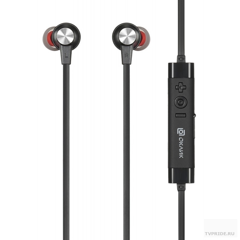 Oklick BT-S-155 черный беспроводные bluetooth в ушной раковине