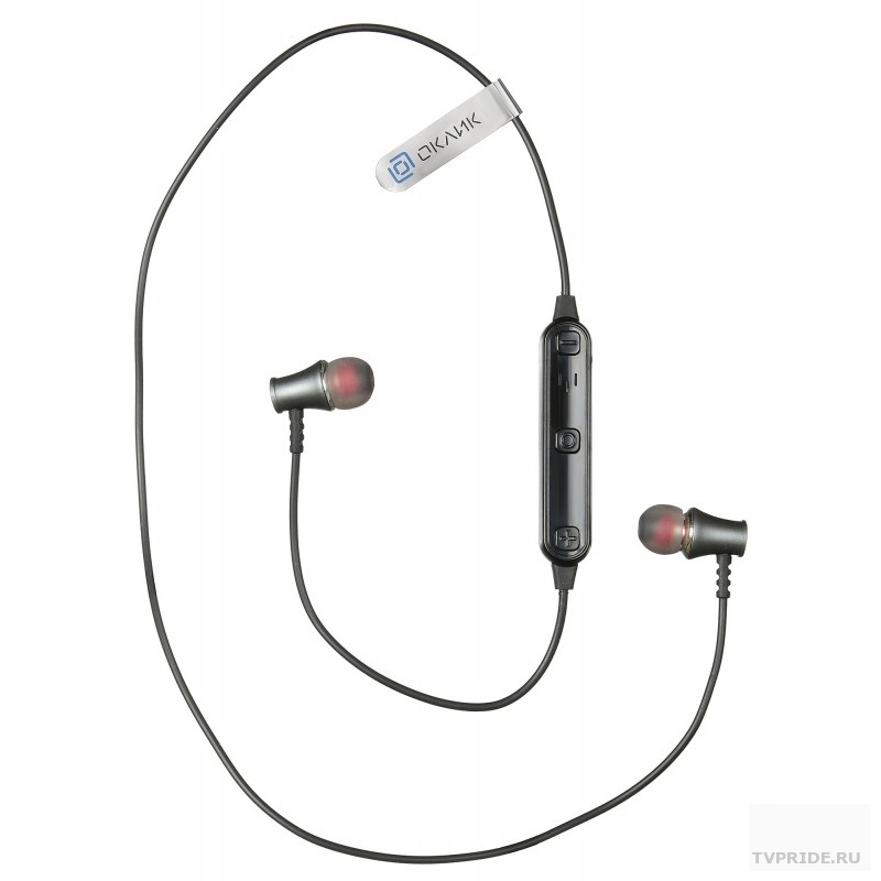 Oklick BT-S-150 серый беспроводные bluetooth в ушной раковине