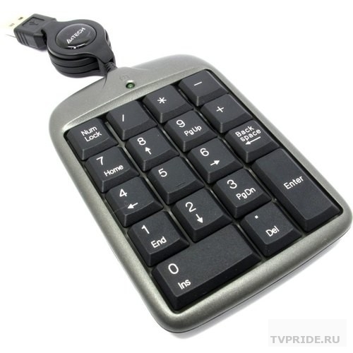 Клавиатура A-4Tech TK-5 silver/black USB 569554