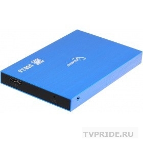 Gembird EE2-U3S-56 Внешний корпус 2.5" синий металлик, USB 3.0, SATA, алюминий