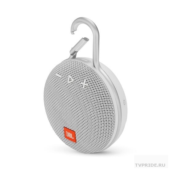 Портативная колонка JBL CLIP 3 белый 0.22 кг JBLCLIP3WHT