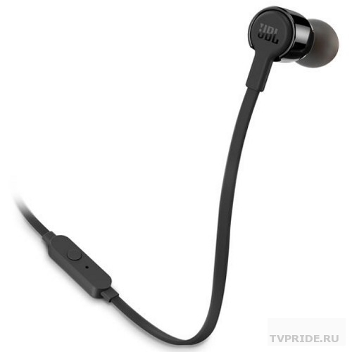 Наушники JBL Гарнитура T210, 16 Ом, 98 dB, черный JBLT210BLK