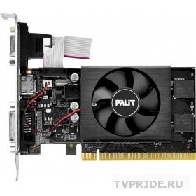 PALIT PCI-E PA-GT710-2GD5 nVidia GeForce GT 710 2048Mb 64bit GDDR5 954/2500 DVIx1/HDMIx1/CRTx1/HDCP Bulk NE5T7100HD46-2087F BULK
