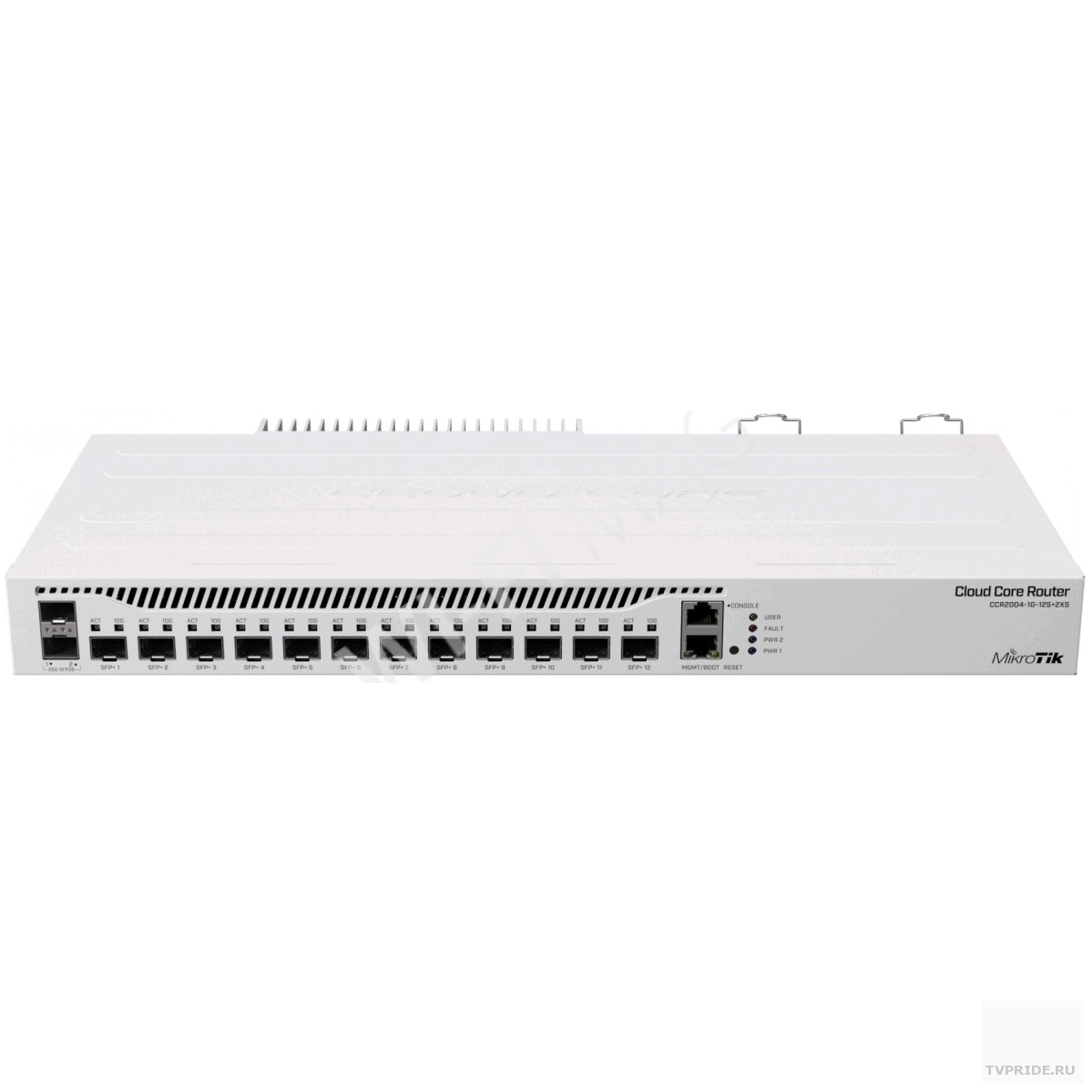 MikroTik CCR2004-1G-12S2XS Маршрутизатор 12 x 10G SFP and 2 x 25G SFP28 ports.