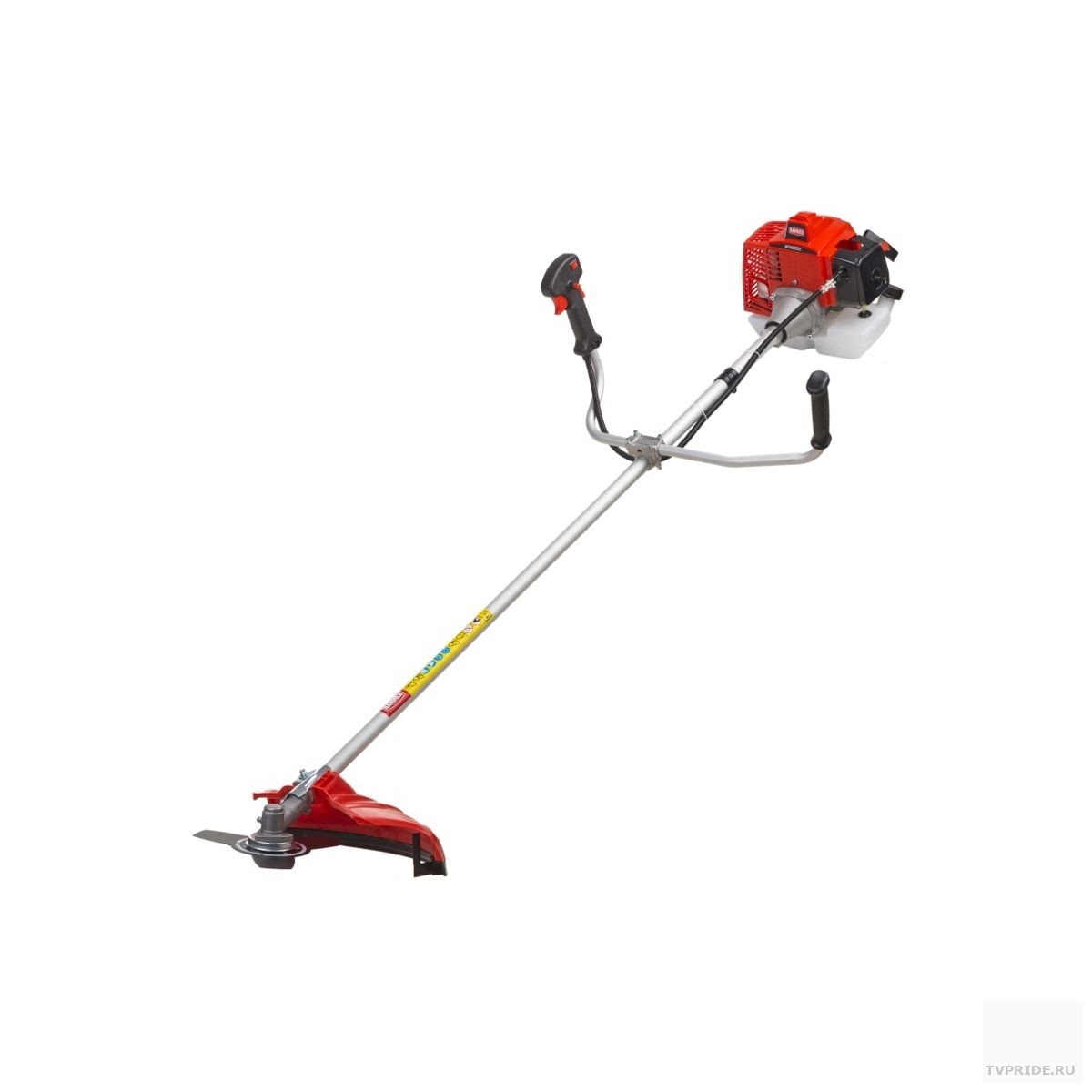 Hammer MTK620C Мотокоса 641173  2,5лс/1,84кВт 62см3 нож/леска 255/460мм ранцевый ремень 