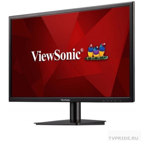 ViewSonic 23.6" VA2405-H черный VA 1920x1080 8bit6bitFRC 4ms 75Hz 169 30001 250cd 178/178 HDMI1.4 D-Sub VESA