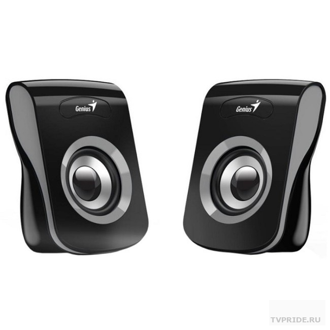 GENIUS SP-Q180, 2.0, 2 x 3W RMS, USB-power, Iron Grey