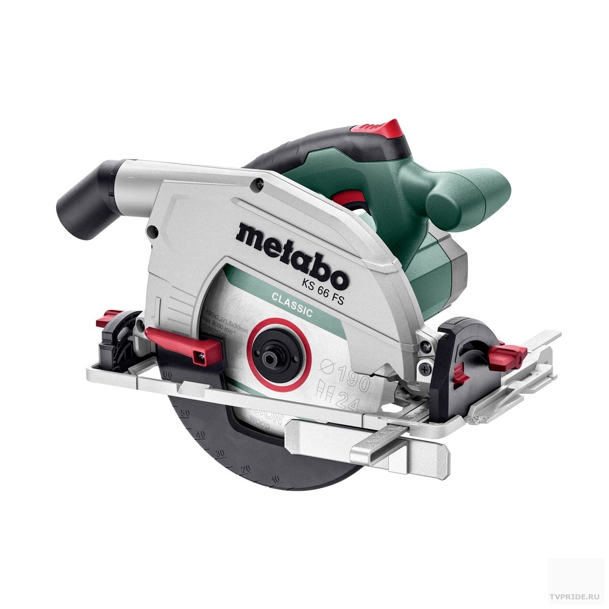 Metabo KS 66 FS  Пила дисковая 601066000  1500вт,66мм,картон 