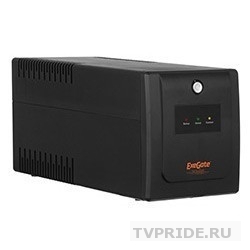 Exegate EP285603RUS ИБП ExeGate SpecialPro UNB-600.LED.AVR.EURO 600VA/360W, LED, AVR, 2 евророзетки, Black
