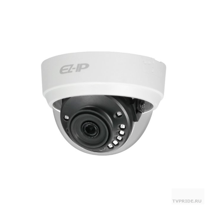 EZ-IP EZ-IPC-D1B20P-0280B Видеокамера IP купольная, 1/2.7" 2 Мп КМОП  25 к/с, объектив 2.8 мм, H.265/H.265/H.264/H.264