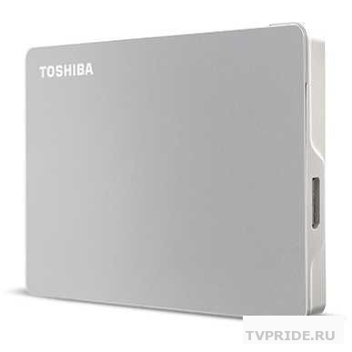TOSHIBA Внешний TOSHIBA HDTX110ESCAA Canvio Flex 1ТБ 2,5" USB 3.0/USB-C, серебро