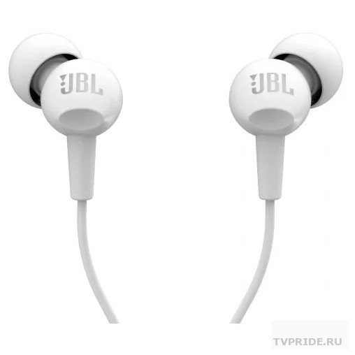 Наушники JBL C100SIU, белый