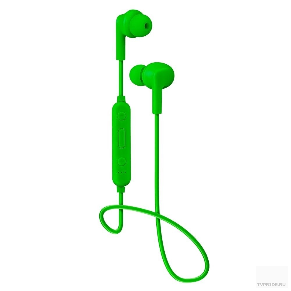 Perfeo BT наушники внутриканальные с микрофоном TYRO зелёные PFB4023