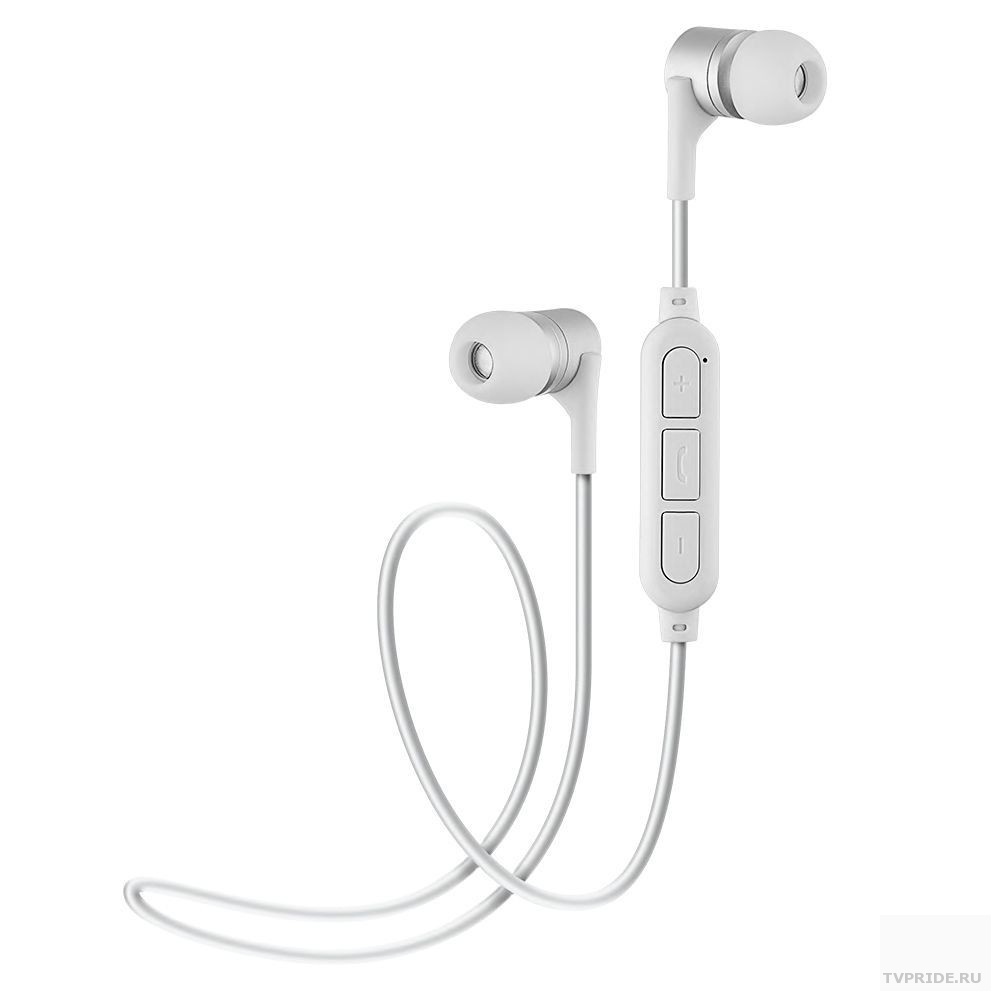 Perfeo BT наушники внутриканальные с микрофоном YO белые PFB4019