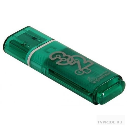 Smartbuy USB Drive 32Gb Glossy series Green SB32GBGS-G