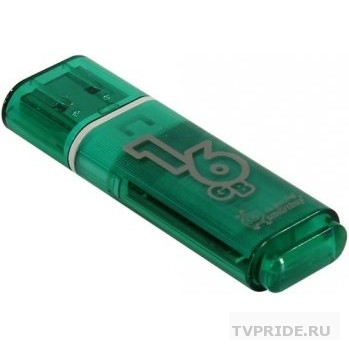 Smartbuy USB Drive 16Gb Glossy series Green SB16GBGS-G