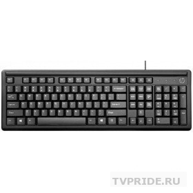 HP 2UN30AA 100 Keyboard Wired RUSS black cons