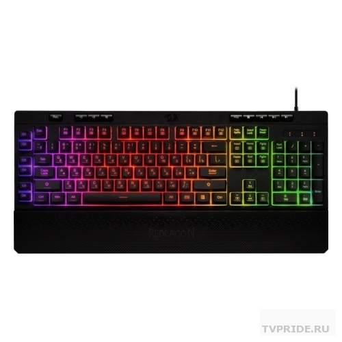 Redragon Клавиатура Shiva RU 77526 Проводная игровая, RGB, 26 anti-ghost keys 