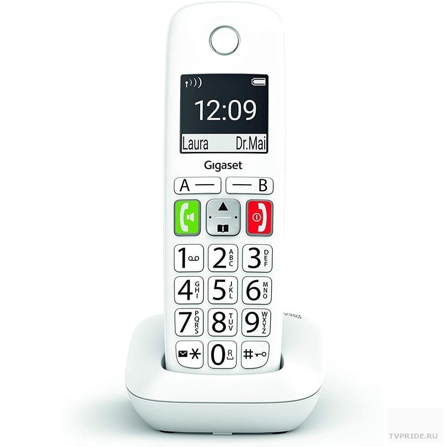 Gigaset E290HX HSB RUS белый для E290 Трубка доп. Dect