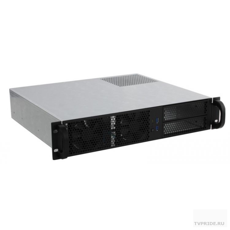 Procase RM238-B-0 Корпус 2U Rack server case, черный, без блока питанияPS/2,mini-redundant, глубина 380мм, MB 9.6"x9.6"