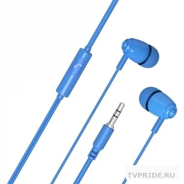 Perfeo наушники внутриканальные c микрофоном ALTO-M синие PFC3195