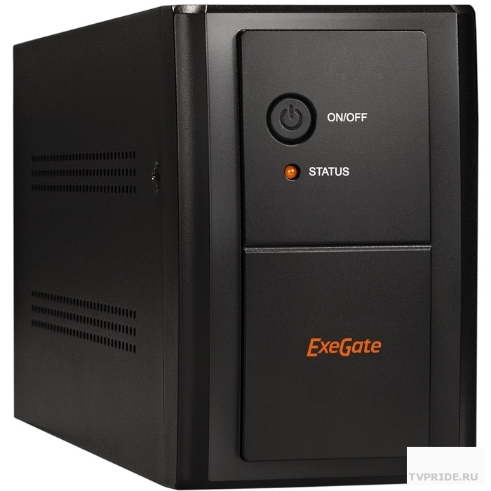 Exegate EP285507RUS ИБП ExeGate SpecialPro UNB-1600.LED.AVR.EURO.RJ.USB 1600VA/950W, LED, AVR, 4 евророзетки, RJ45/11, USB, Black
