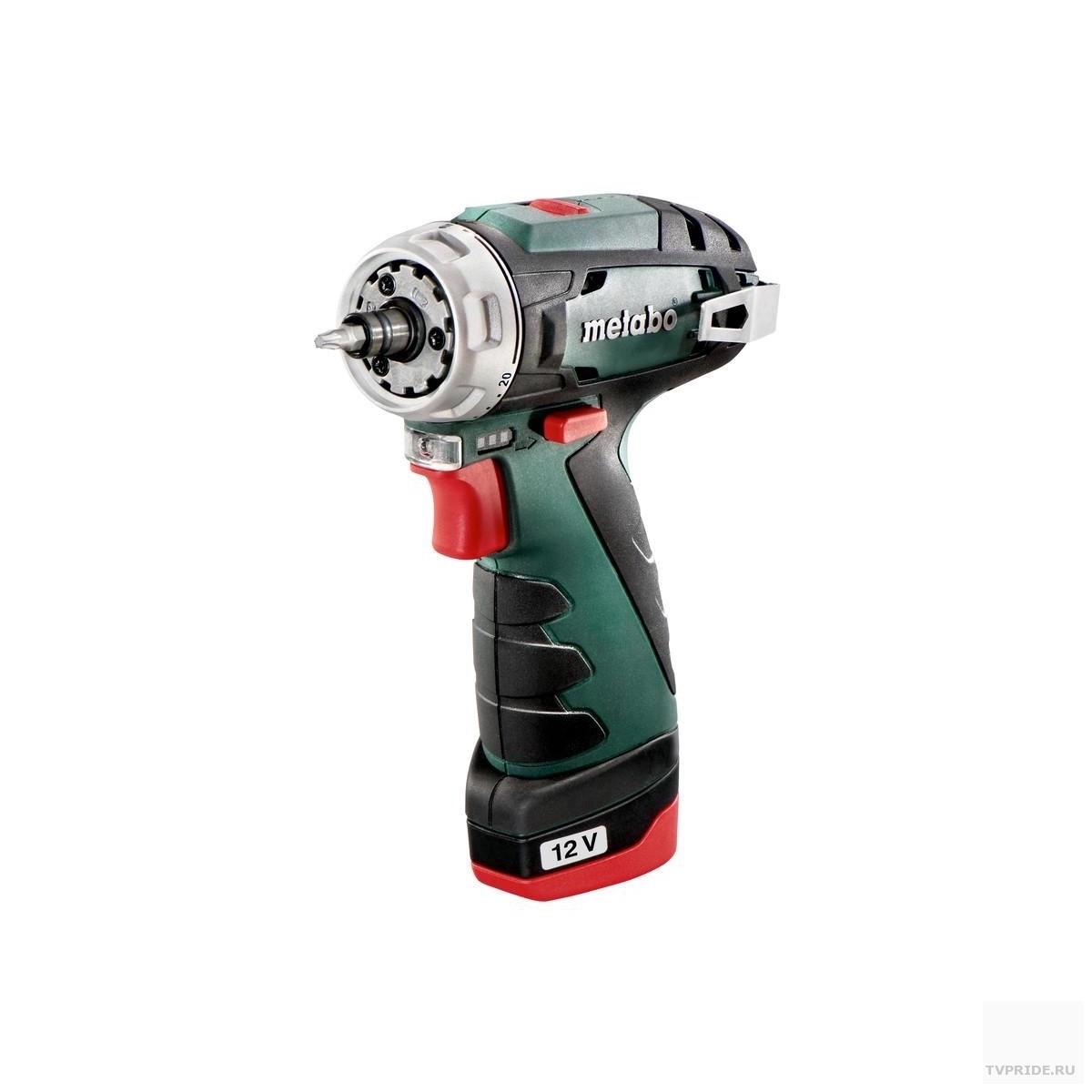 Metabo PowerMaxx BS Quick Акк.шпв 600156950  12В 2х2.0,LC40,угл.насадка,кейс 