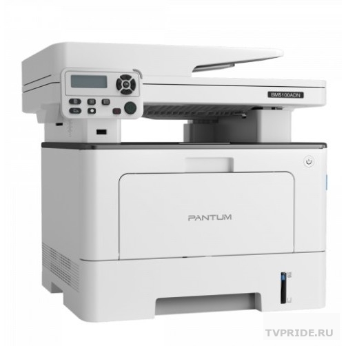 Pantum BM5100ADW МФУ лазерный ЧБ, A4, C/P/S, дуплекс, автоподача, 40стр/мин, 1200x1200 dpi, 512 MB RAM, Duplex, ADF50, лоток 250 листов, USB, LAN, WiFi,старт.картр.3000 листов проектная модель