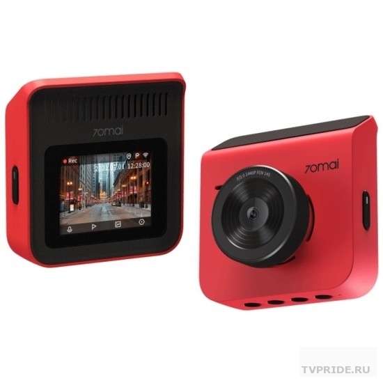 Видеорегистратор c камерой заднего вида 70mai Dash Cam A400Rear Cam Set A400-1 Red Midrive A400-1