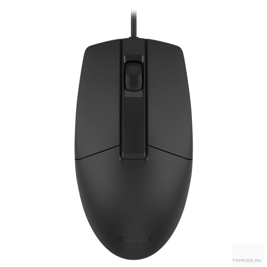 Мышь A4Tech OP-330S черный оптическая 1000dpi silent USB 3but 1530241