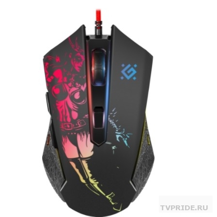 Defender Sin"Sister GM-933 52933 Проводная игровая мышь,6 кнопок,7200dpi