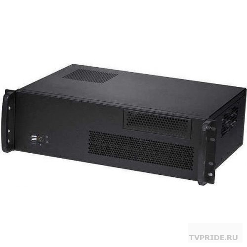 Procase RU330-B-0 Корпус 3U rear/front-access server case, черный, без блока питания, глубина 300мм, MB 12"x9.6" RU330-B-0